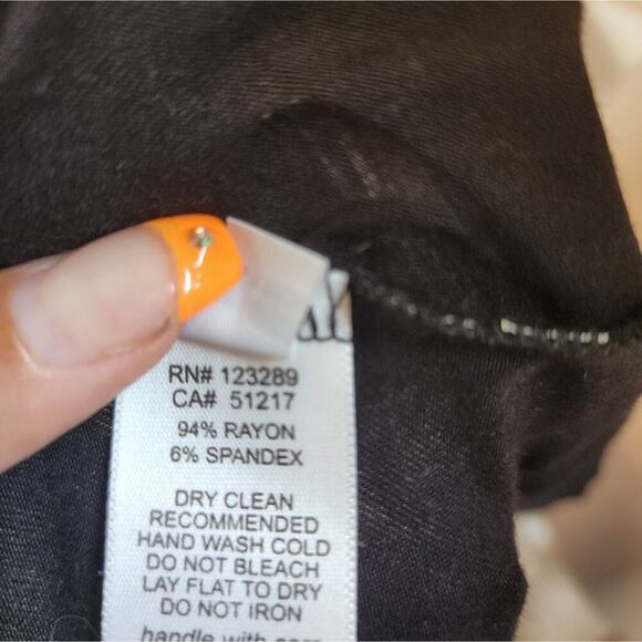 MICHAEL LAUREN NEW EVIL SHOT BLACK DRESS SIZE SMALL - Picture 7 of 7